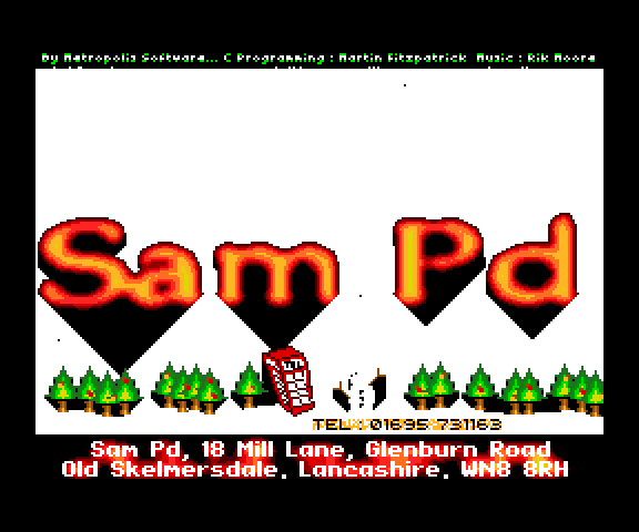 The end stage, entire screen filled