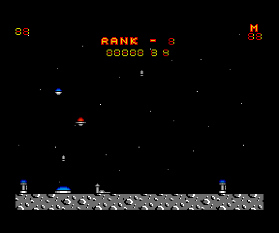 Malfunction counter showing in top right.