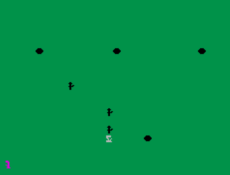 Remaking the Classic Atari game ET in 10 Lines of SAM Coupe BASIC