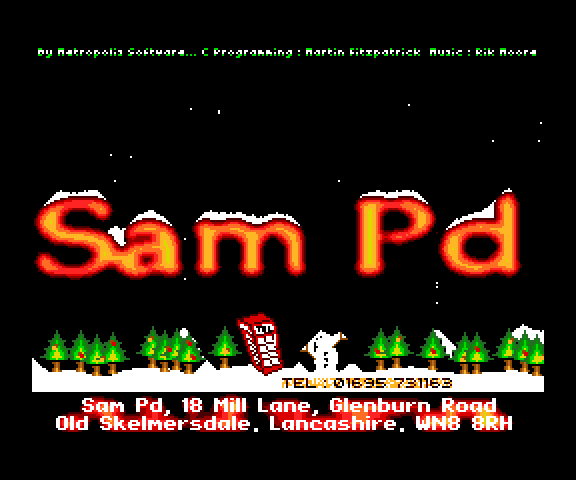 SAM PD Snow demo
