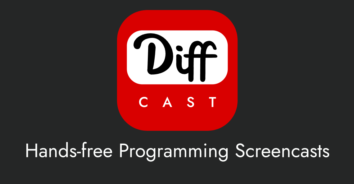 DiffCast: Hands-free Python Screencast Creator